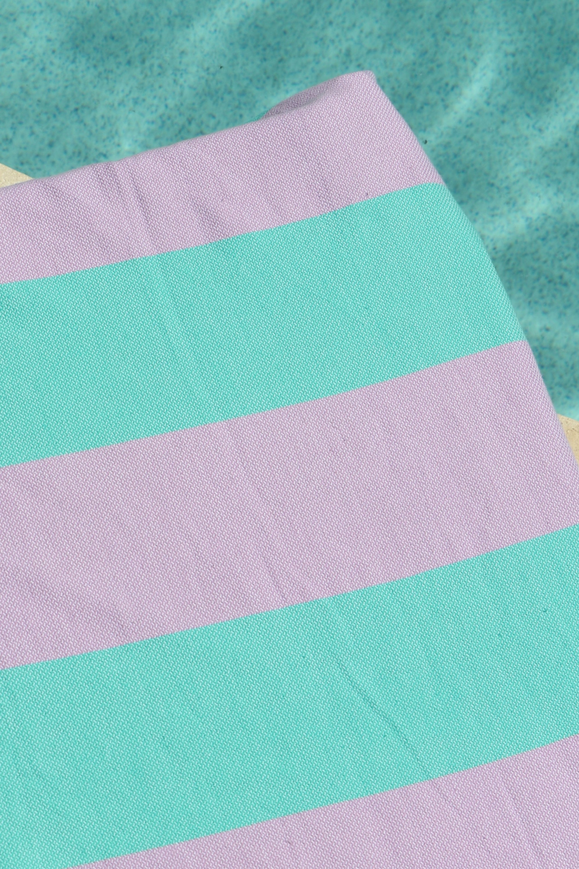 byron turkish towel green and lilac