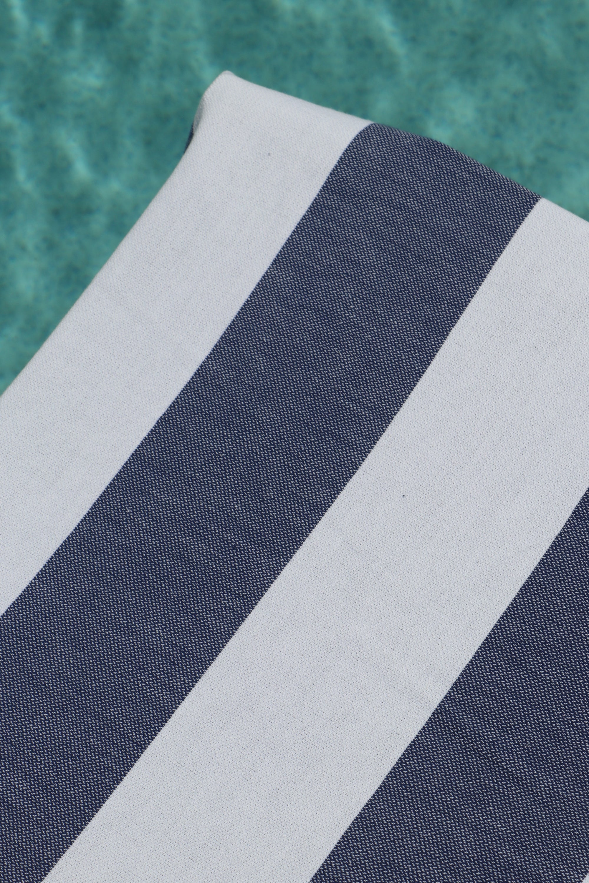 Byron turkish towel navy and white