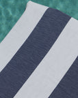 Byron turkish towel navy and white