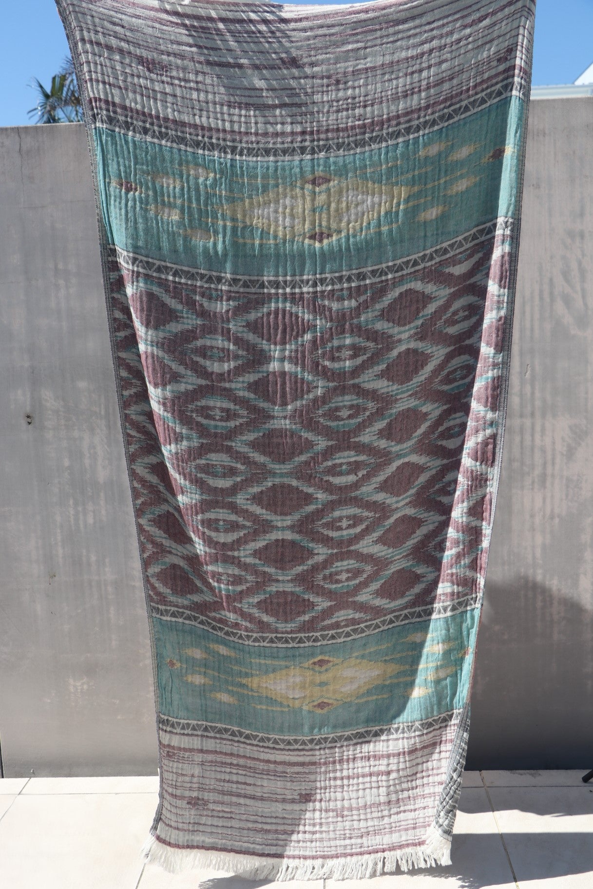 Coalcliff turkish towel in full front