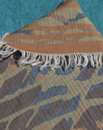 Caramel Cottesloe turkish towel close up