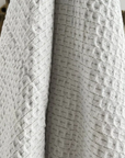 Holloways cotton waffle bath towel, 400gr